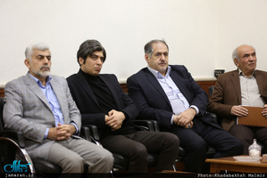 دیدار جمعی از ایثارگران اصلاح طلب بابل با سید حسن خمینی 
