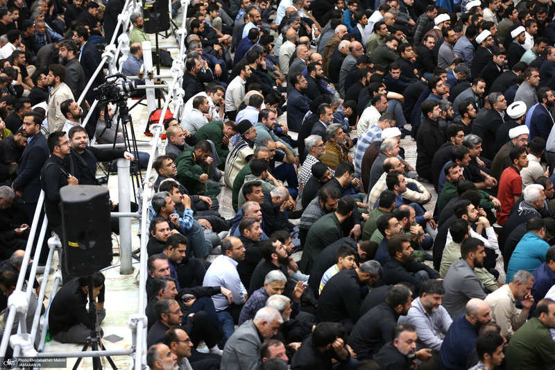 حضور شخصیت‌های سیاسی و مسئولان کشوری و لشکری در مراسم سالگرد ارتحال حضرت امام خمینی (س) -2