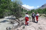 پیکر پیرمرد الموتی بعد از پنج روز در رودخانه نینه رود پیدا شد
