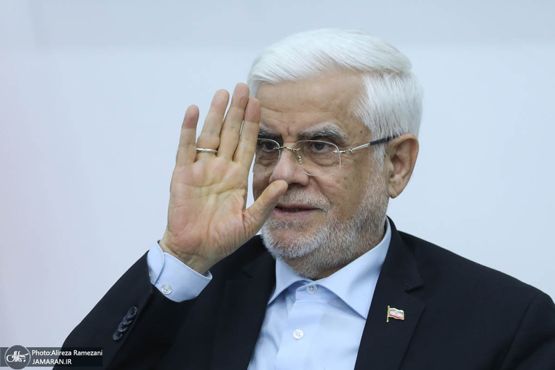 جلسه شورای جهاد دانشگاهی با حضور محمدرضا عارف