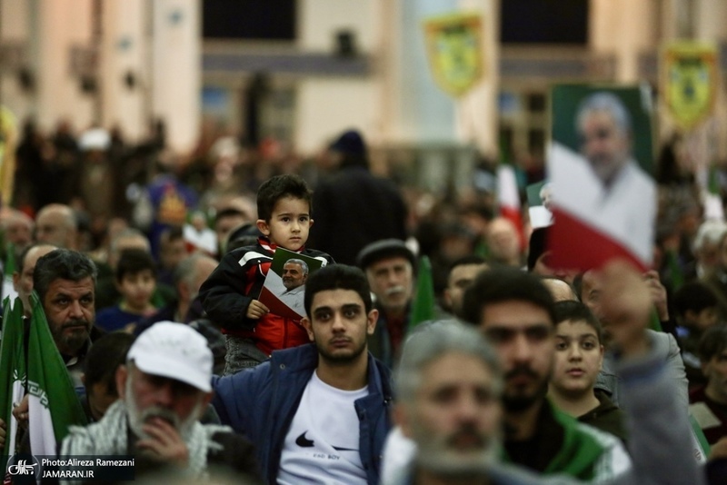 مراسم ششمین سالگرد شهادت سپهبد حاج قاسم سلیمانی