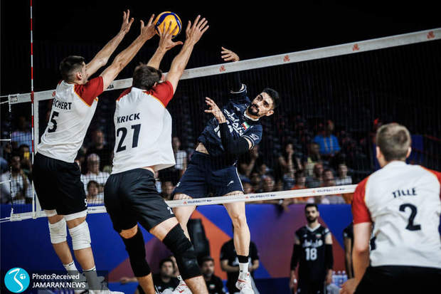 لیگ ملت های والیبال 2023| ایران با برد آلمان چند امتیاز گرفت؟