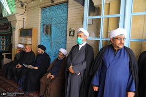 مراسم تشییع و خاکسپاری آیت الله حسن صانعی (ره) در قم