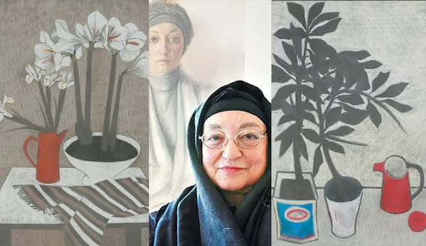 پروانه اعتمادی نقاش ایرانی در سن ۷۷ سالگی درگذشت + عکس و آثار