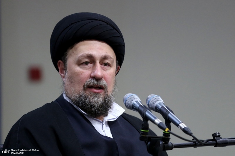 دیدار مدیران و اصحاب وقف با آیت الله سید حسن خمینی