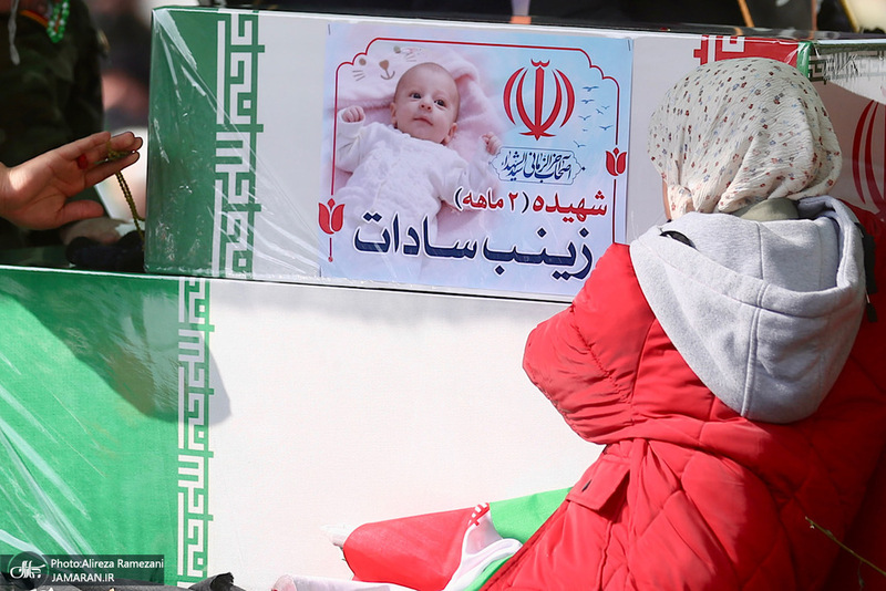 تشییع پیکرهای مطهر فرماندهان عالی‌رتبه نیروهای مسلح و جمعی از شهدای مردمی-1