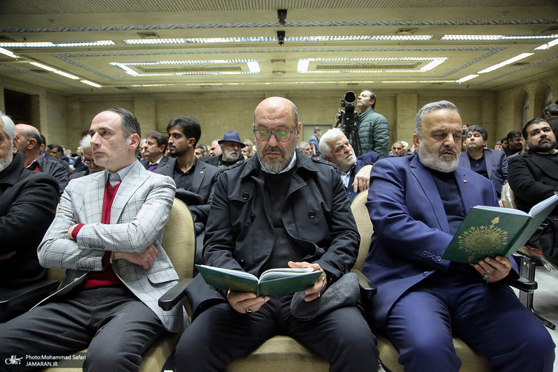 مراسم ترحیم مادر محمد شریعتمداری