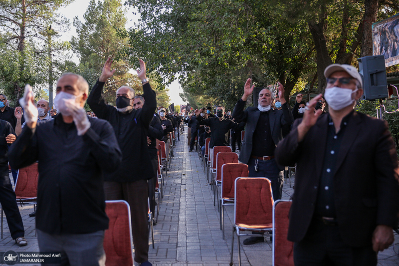 عزاداری تاسوعای حسینی(ع) هیات گردان تخریب و گردانهای لشکر 27 محمد رسول الله(ص)