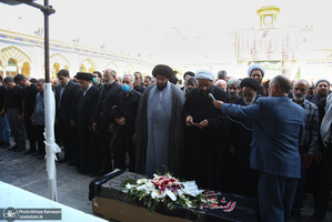 مراسم تشییع میر سید علی واجدی