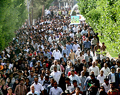 برگزاری همایش پیاده روی خانواده در محمدیه