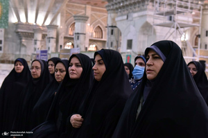 مراسم تجدید میثاق امدادگران کمیته امداد امام خمینی (س) با آرمان های بنیانگذار جمهوری اسلامی ایران