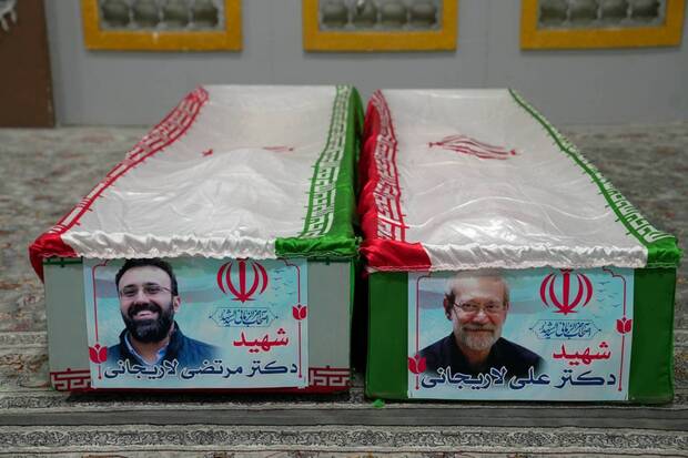 جزئیات مراسم وداع با پیکر شهید علی لاریجانی و فرزند شهیدش در حرم حضرت معصومه (س)