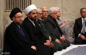مراسم بزرگداشت رئیس‌جمهور شهید و همراهان گرامی ایشان با حضور رهبر انقلاب