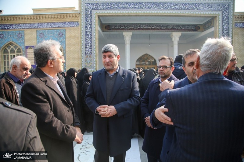 مراسم تشییع و خاکسپاری پدر دکتر جوادی یگانه