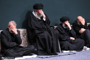 عزاداری شام شهادت حضرت فاطمه زهرا (س) در حسینیه امام خمینی