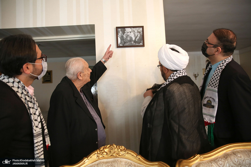 دیدار سرپرست موسسه تنظیم و نشر آثار امام خمینی(س) با سفیر فلسطین در تهران/ صلاح زواوی