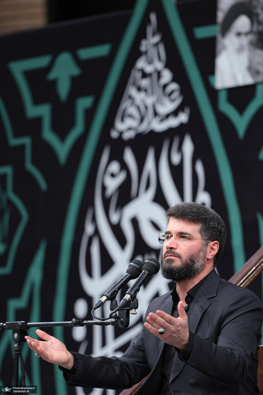 دومین شب مراسم عزاداری حضرت فاطمه‌زهرا (س) در حسینیه امام خمینی