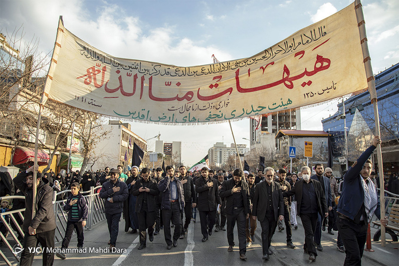 تشییع باشکوه پیکر مطهر سردار قاسم سلیمانی در مشهد