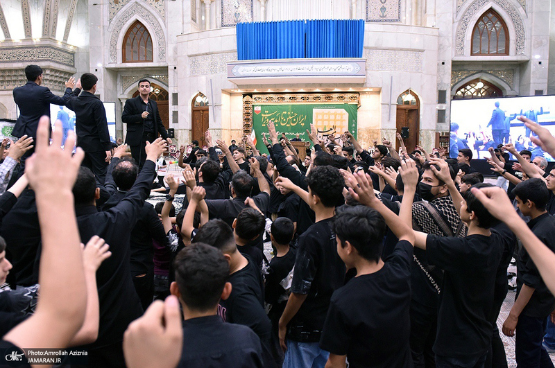 سوگواره احلی من العسل در حرم مطهر امام خمینی (س)