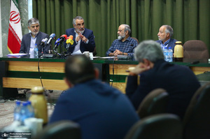 نشست خبری محمدعلی انصاری دبیر ستاد مرکزی بزرگداشت امام خمینی (س)