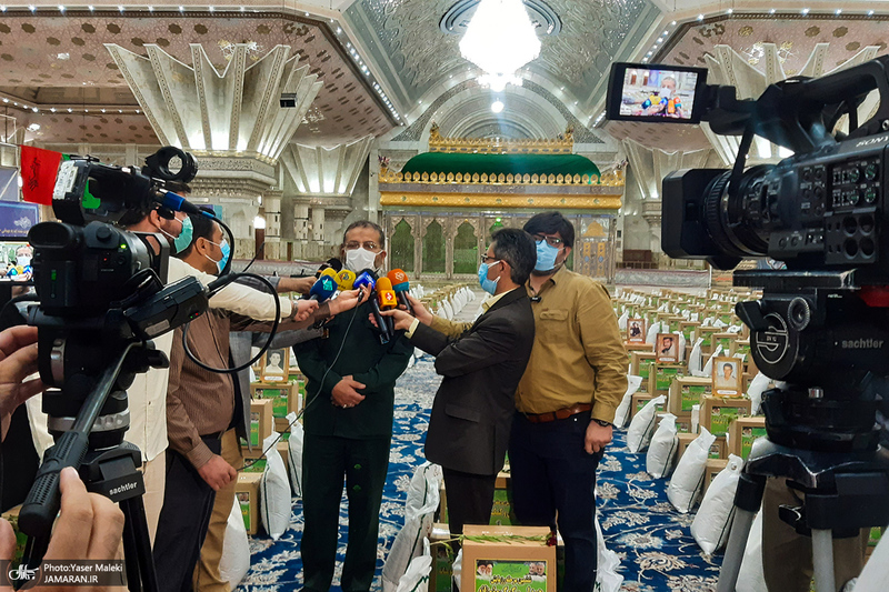 ششمین مرحله از رزمایش کمک‌های مؤمنانه در حرم مطهر امام خمینی(س)