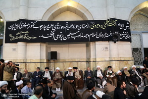 مراسم شصتمین سالگرد  ارتحال آیت الله العظمی بروجردی(ره) در مسجد اعظم قم