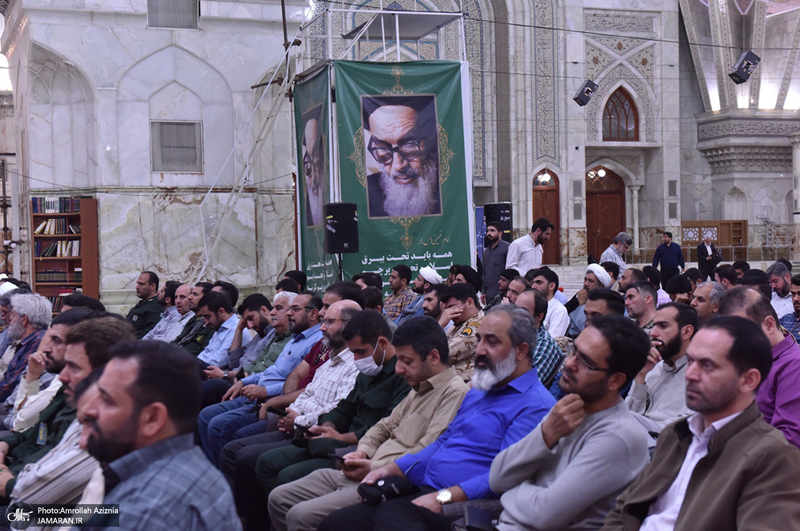 تجدیدمیثاق با آرمان‌های امام خمینی (س) به‌مناسبت گرامیداشت هفته عقیدتی سیاسی در سپاه و بسیج