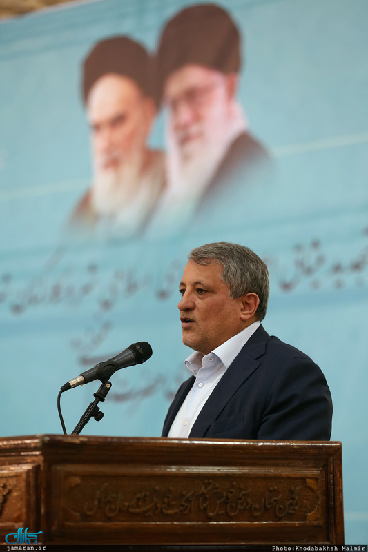 تجدید میثاق شهردار تهران و اعضای شورای شهر با آرمان های امام(س)-2 