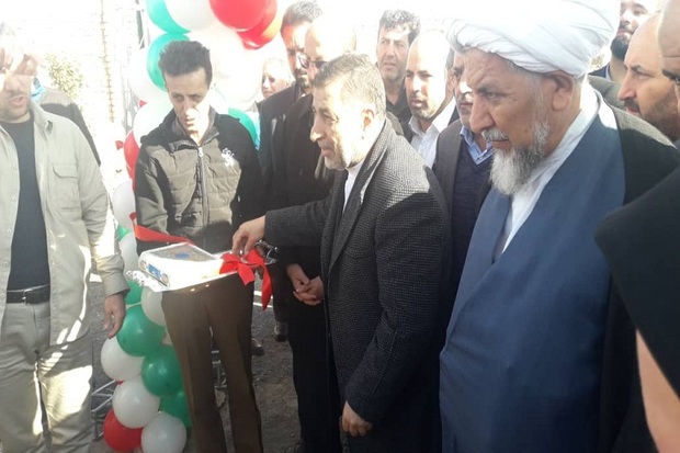 یک کارخانه آسفالت با حضور وزیر دادگستری در قزوین افتتاح شد