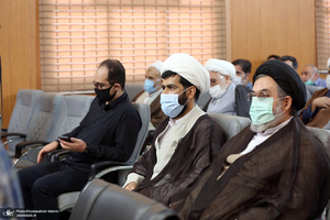 مراسم تودیع و معارفه سرپرست موسسه تنظیم و نشر آثار امام خمینی(س) نمایندگی قم