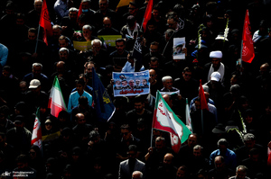 مراسم تشییع شهدای جنگ تحمیلی رژیم صهیونیستی در تهران-6