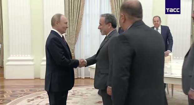 جلسه پوتین با عراقچی برگزار شد + فیلم