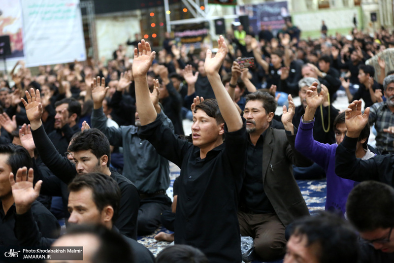 مراسم شام غریبان در حرم مطهر امام راحل