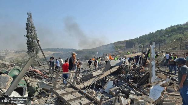 حملات هوایی رژیم صهیونیستی به جنوب لبنان + عکس و فیلم