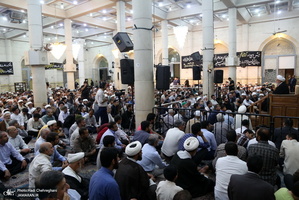 مراسم شصتمین سالگرد  ارتحال آیت الله العظمی بروجردی(ره) در مسجد اعظم قم