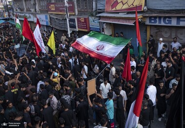 راهپیمایی بزرگ محرم در کشمیر هند