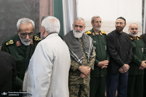 مراسم چهلمین روز شهادت سپهبد حسین سلامی