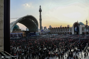 مراسم وداع با پیکر رهبر شهید