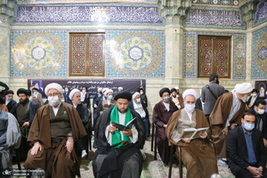 مراسم بزرگداشت مرحوم آیت الله العظمی علوی گرگانی (ره) در قم