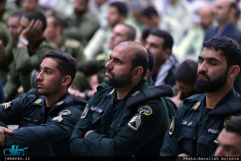 تجدید میثاق جمعی از فرماندهان ناجا با آرمان‌های بنیانگذار انقلاب اسلامی 