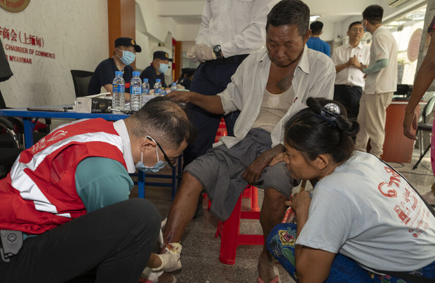 تعداد تلفات زلزله میانمار به ۳۴۷۱ نفر افزایش یافت