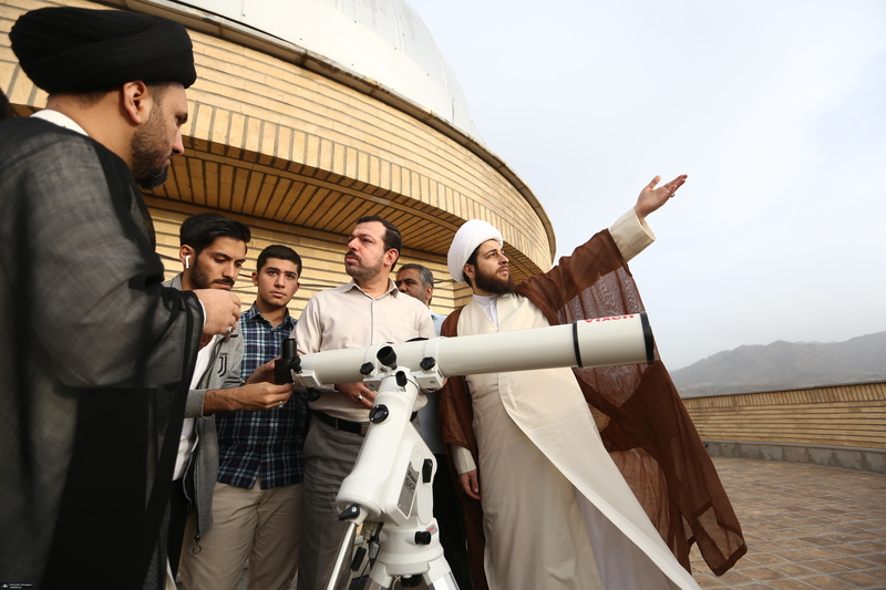 استهلال ماه شوال در رصدخانه امام علی (ع) قم‎