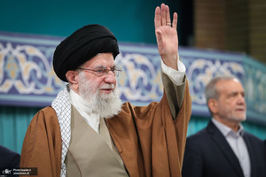 دیدار مسئولان نظام و سفرای کشورهای اسلامی با رهبر معظم انقلاب