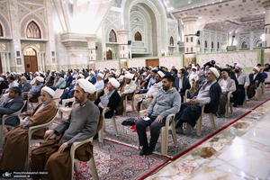 مراسم جشن نیمه شعبان‎ در حرم مطهر امام خمینی (س)