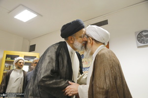 دیدار رئیس جمهور با مراجع عظام تقلید