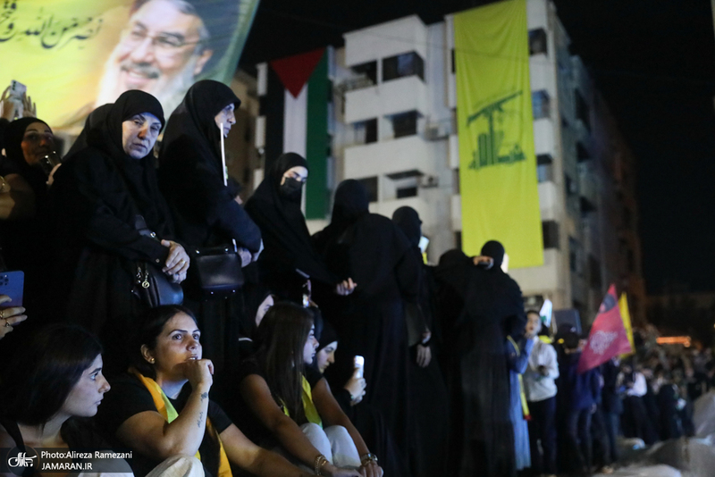 مراسم شب شهادت سید حسن نصرالله