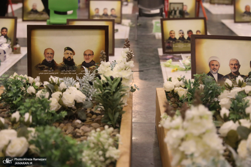 گلزار شهدای روضتین بیروت لبنان