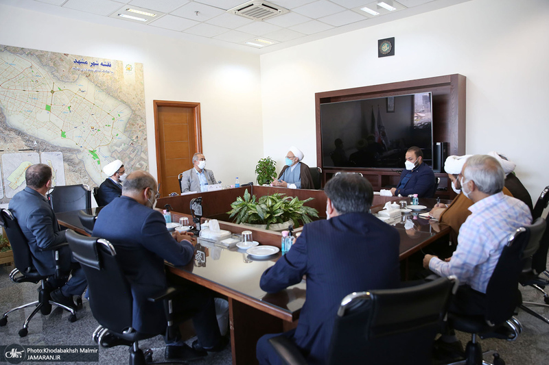 دیدار سرپرست موسسه تنظیم و نشر آثار امام خمینی(س) با رئیس شورای اسلامی شهر مشهد