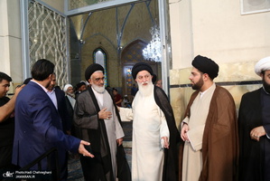 مراسم شصتمین سالگرد  ارتحال آیت الله العظمی بروجردی(ره) در مسجد اعظم قم