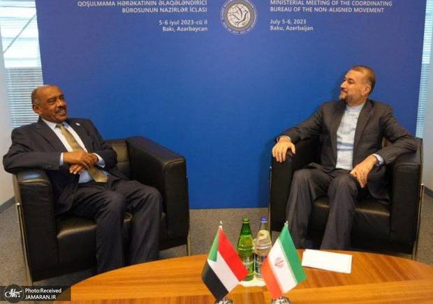  اولین دیدار وزرای خارجه ایران و سودان پس از 7 سال